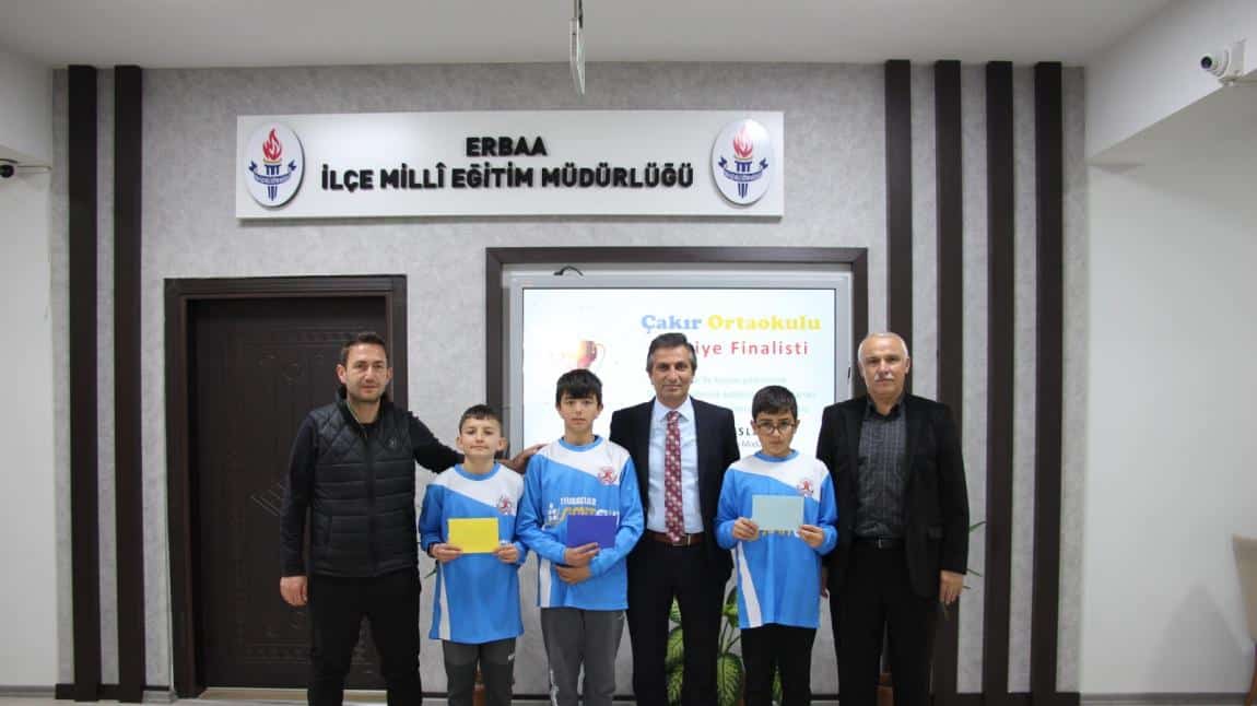 Türkiye Finaline Gidecek Olan Öğrencilerimiz Ziyarette Bulundu